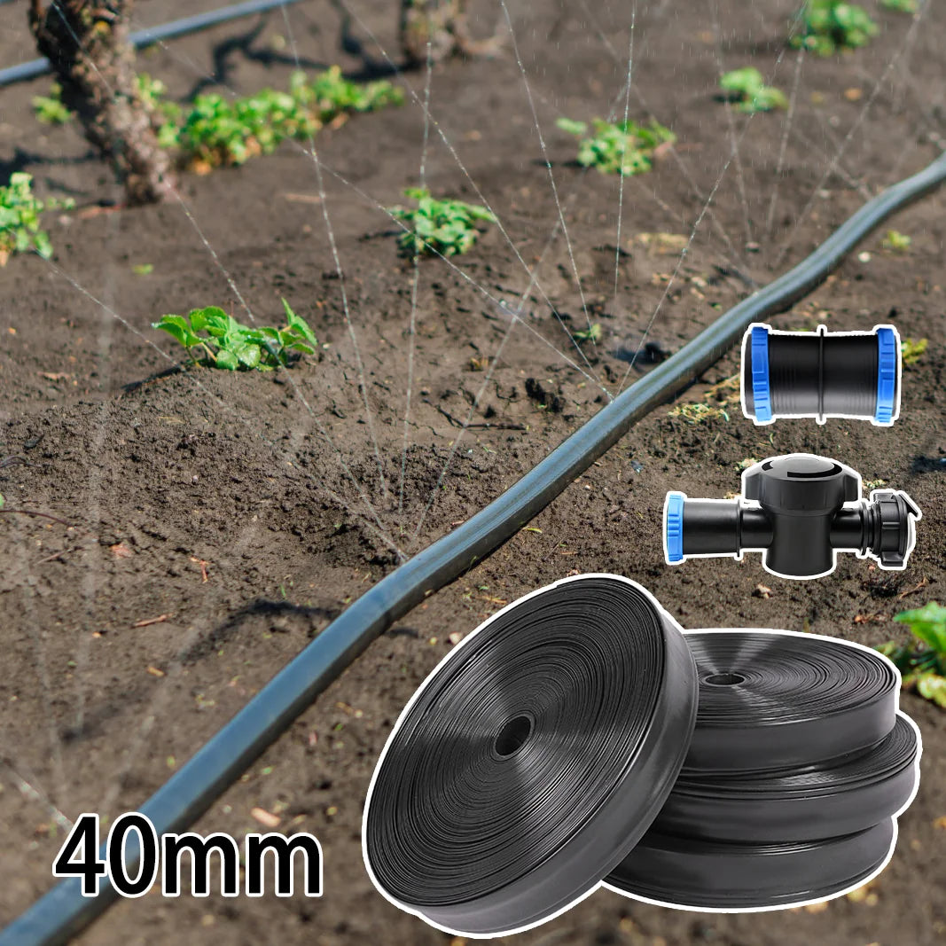 High Pressure Plastic Micro Spray Hose 22mm Diameter 1 Bar Working Pressure Gardening Greenhouse Irrigation Drip Water Hose