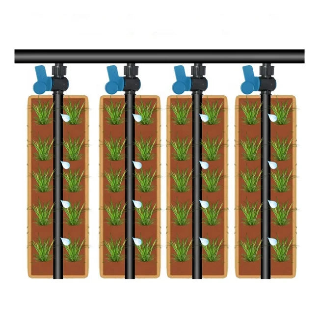 Plentirain Garden Agriculture Drip Tape with Flat Droppers