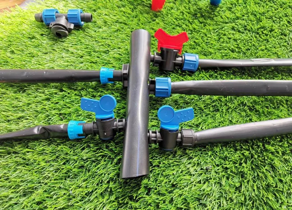 农场滴灌16mm/0.3mm壁式滴灌带/软管/管线/管材，带滴灌套件，用于农业灌溉系统