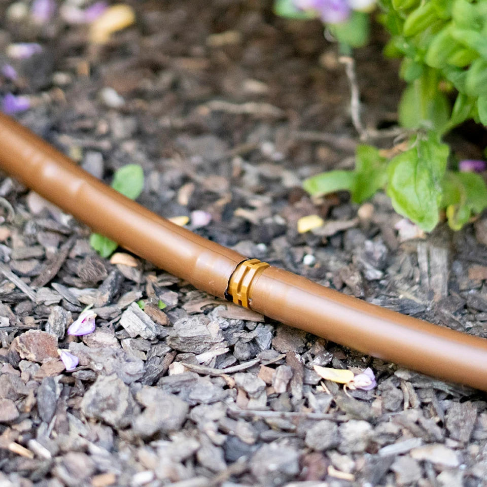 Barbed T 3 Way Connectors for 1/2 Inch Garden Irrigation Tubing