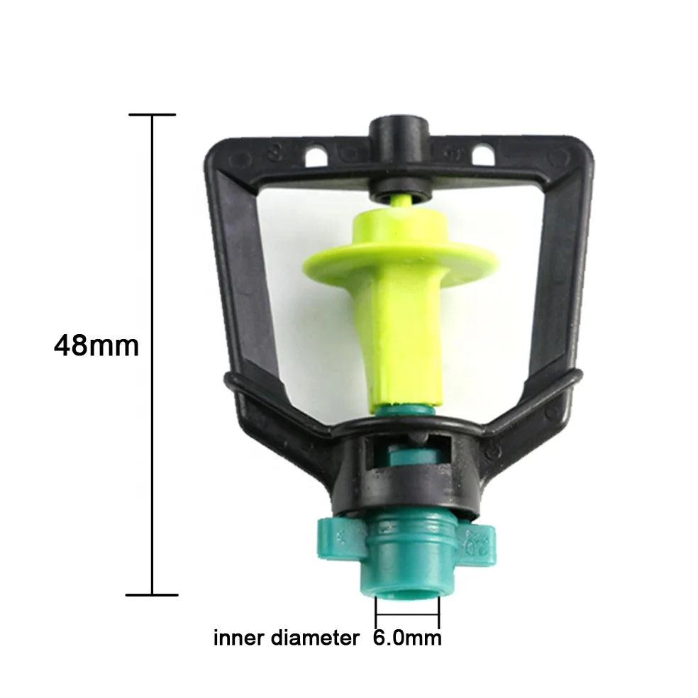 用于花园温室灌溉系统的360旋转洒水器悬挂微型洒水器