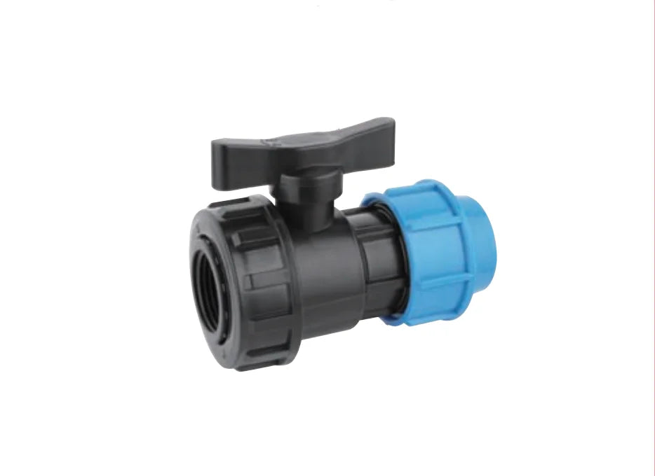 PP Compression Fittings Coupling PE Pipe 20mm-110mm Plumbing Irrigation System Hose Connector 16bar UV Resistant ISO9001 CE High