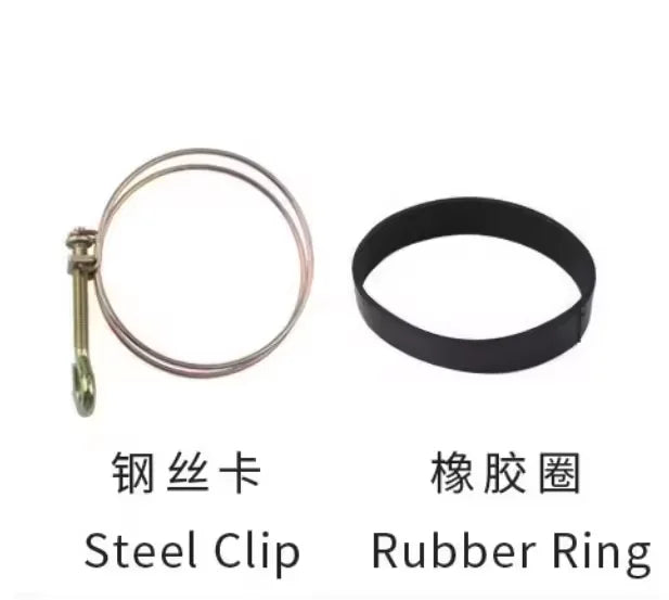 农业灌溉系统钢夹/钢箍连接器配件，用于农场灌溉软管、浇水和灌溉产品