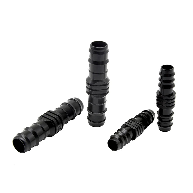 Plastic Drip Irrigation System Fittings Barbed Tee 16mm/20mm Water Tube Connectors for Home Use