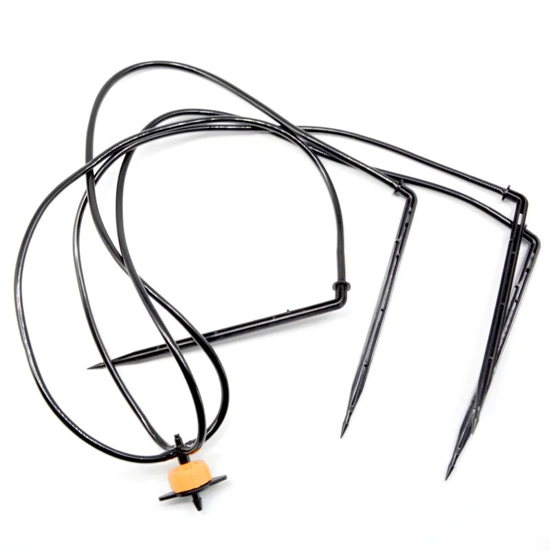 Adhere to Fly 2L 4L 8L Pressure Compensation Bend Drip Arrow Dripper Kit Plastic Garden Micro Irrigation System