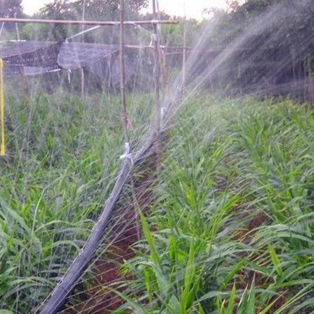 Agricultural PE Irrigation Double Wing Sprinkler Hose Rain Spray Tape Rain Pipe for Greenhouse Plastic Irrigation Rain Spray