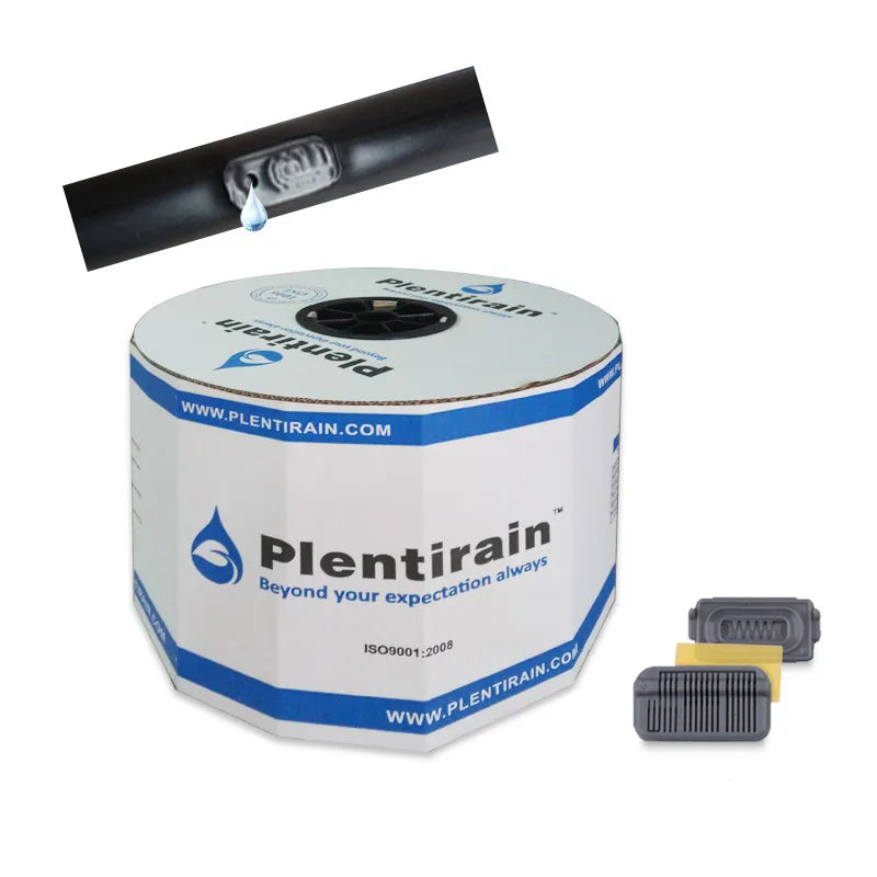 Farm Watering Irrigation Supply Drip Pipe Pressure Compensated Flat Emitter Drip Tape PC Drip Line