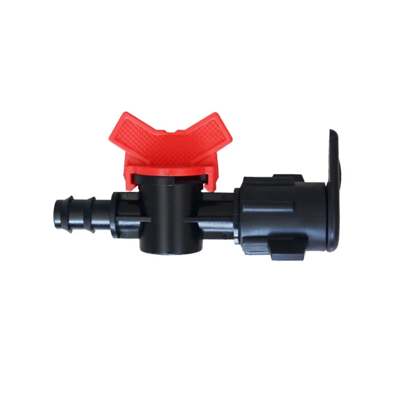 Agriculture Irrigation System 16mm Accessories Drip Tape Pipe Fittings Offtake Valve De1/2"*16