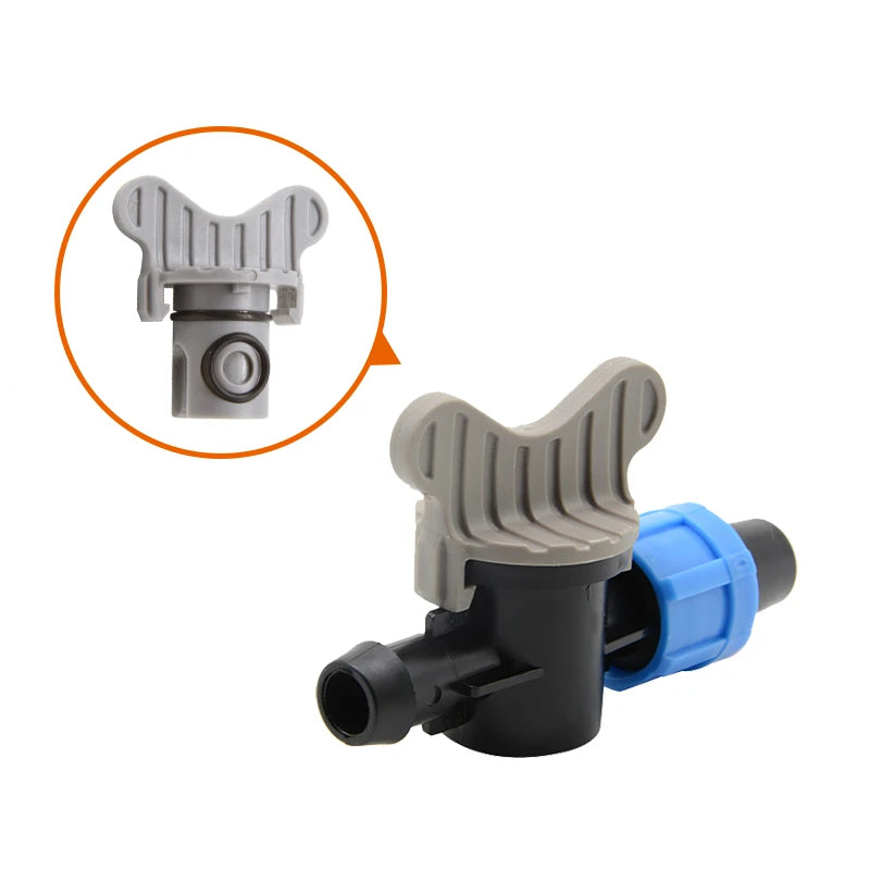 Offtake Tape Valve Thin-Walled Drip Line Drip Tape 17mm for Drip Irrigation System Garden Agricultural Watering Hose