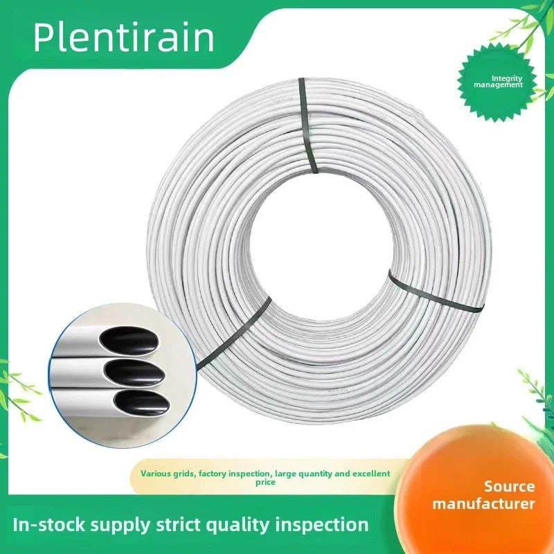 UV Protected Plastic PE Micro Pipe Dripper Kit White Outside and Black Inside for Greenhouse Water Hose Garden Irrigation