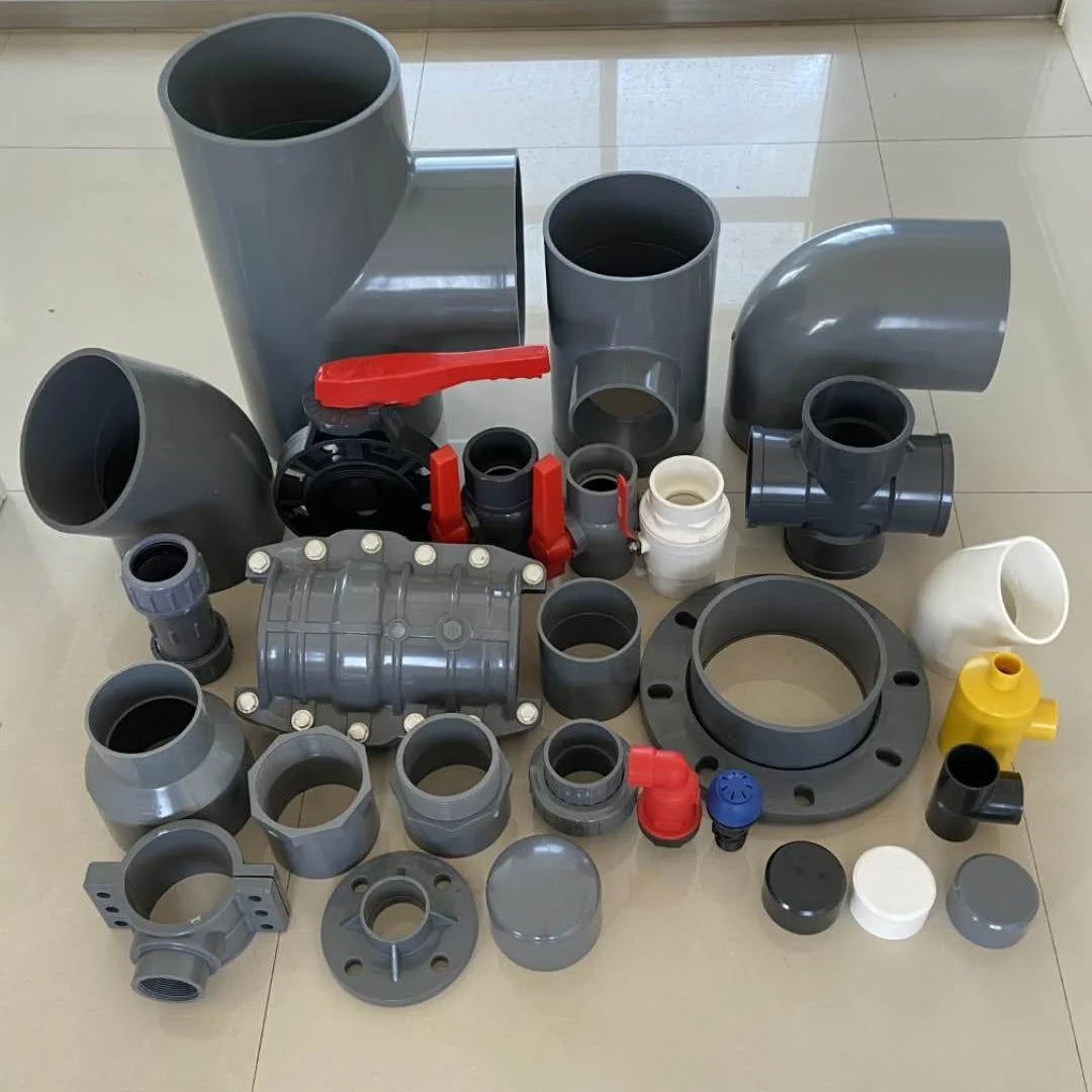 农业灌溉系统用63 * 50毫米减速器适配器PVC配件Pvc管件PVC塑料管件管接头