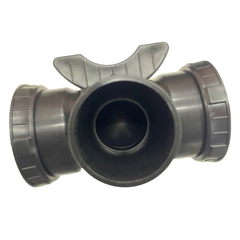 High Pressure Plastic PVC Pipe Fitting Reducer Cross 75mm 40mm Black for Plumbing Irrigation Plentirain Brand Water Drainage