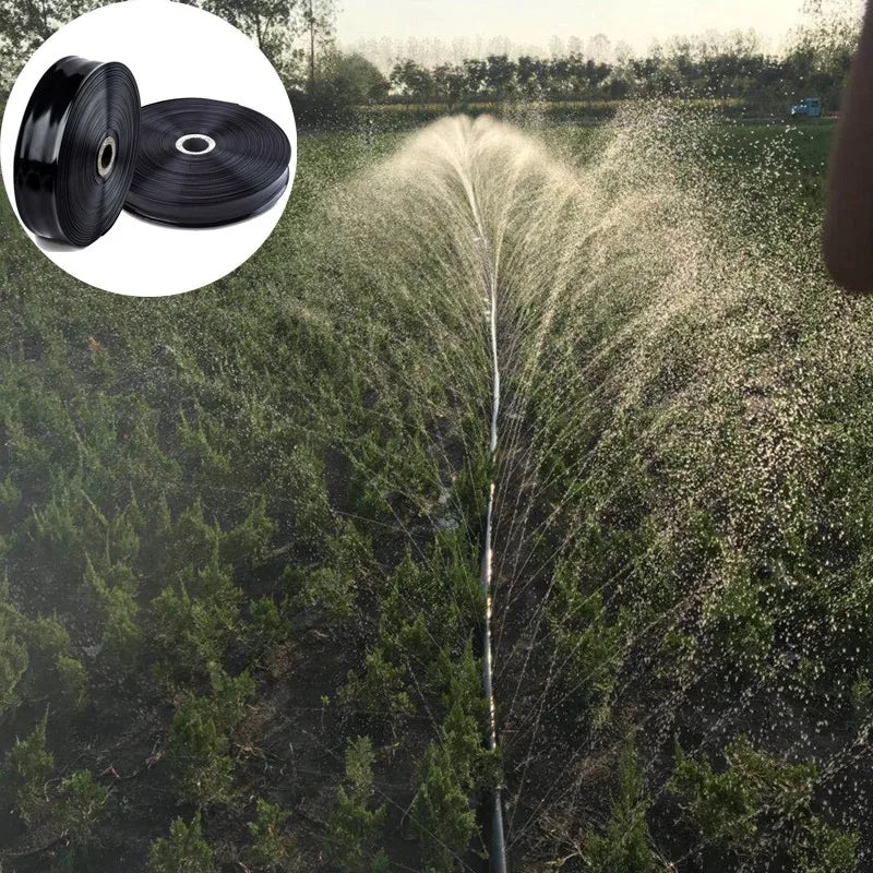 Farm Irrigation Watering System Agriculture PE Irrigation Double Wing Sprinkler Hose Rain Spray Tape Rain Hose