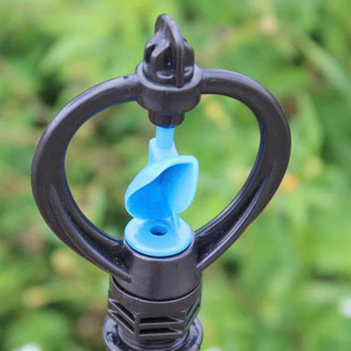 Agriculture Rotating Rain Sprinkler Irrigation butterfly Sprinkler Garden Watering Accessories Greenhouse Water Nozzle