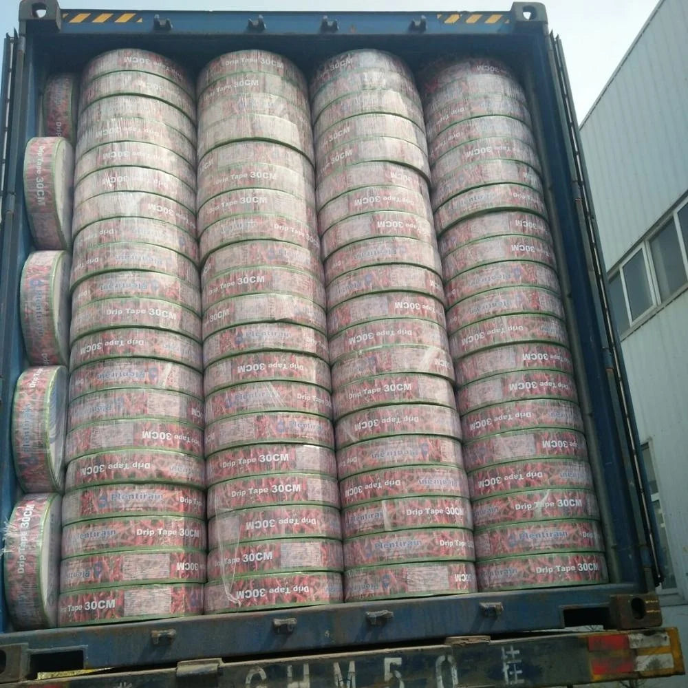 Drip Tape Floraflex Non-compensation Flat Integral Dripper Irrigation PE Other Watering & Irrigation Plastic 1 Bar 1000m/roll