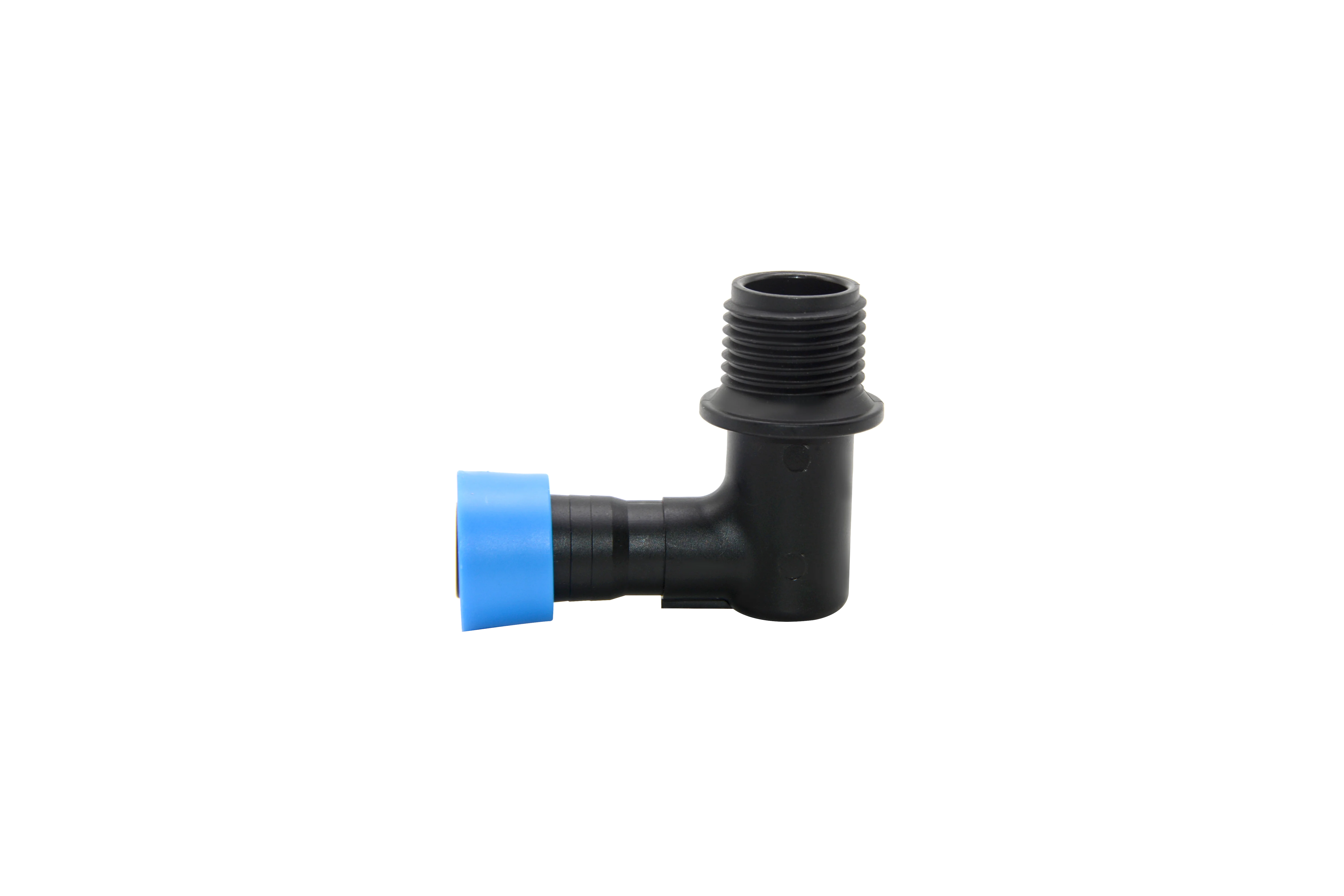 Plastic Drip Irrigation Fittings Fast Ring Coupling Tee Drip Tape Accesstorise Dirty Water Flush Valve for Water Hose Use