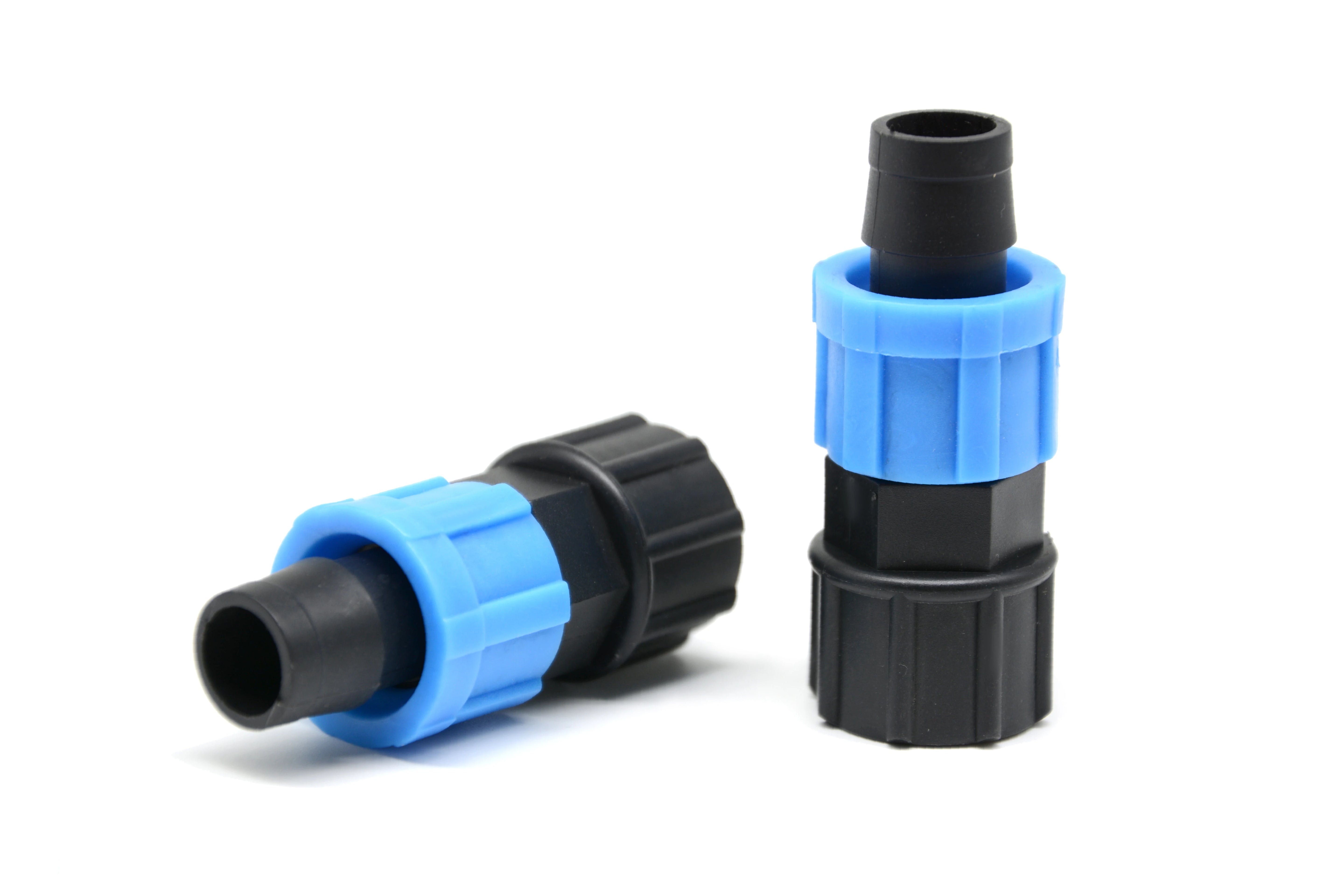 Plastic 16mm Drip Tape Accessories Y Type Tee Fitting Drip Irrigation Tape Connectors