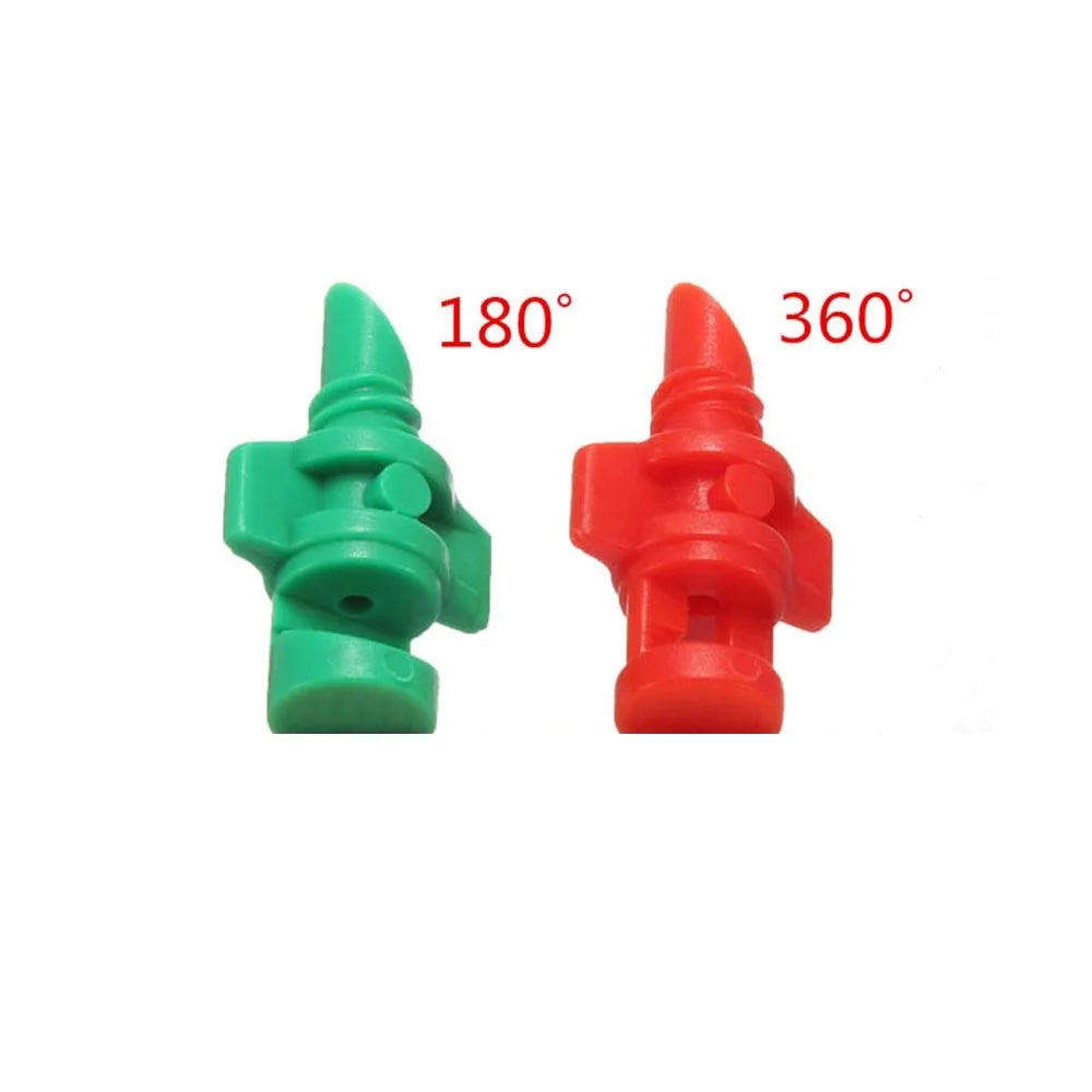 Online 360 & 180 Degree Red Mini Plastic Vortex Sprinkler for Irrigation System for Agriculture Pipe