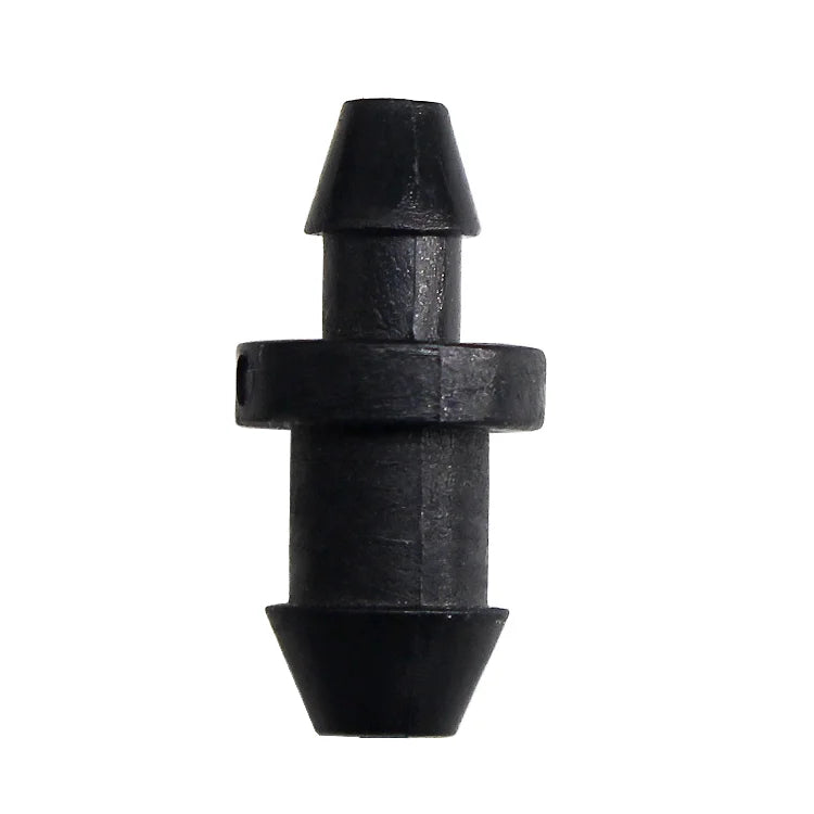 Micro Irrigation Hose Barbed Fittings End Plug 3mm/4mm Irrigation Hose Connector Plastic End Cap for Greenhouse Home Water Hose