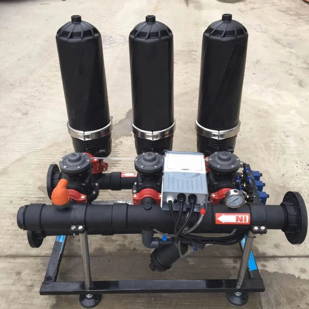 Automatic Self Cleaning Disc Filter  Irrigation Water for Drip Irrigation System