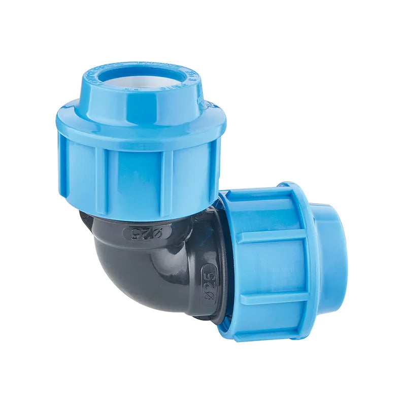 Male Female Thread Union PN16 Tee HDPE PP Compression Water Supply Plastic Pipe Fittings for Various Applications