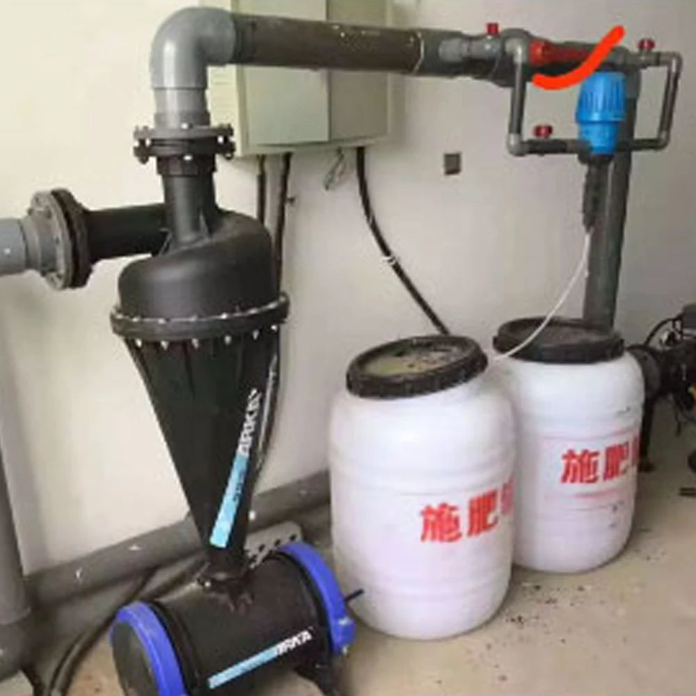 Drip Irrigation Centrifugal Water System Sand Hydrocyclone Water Filter