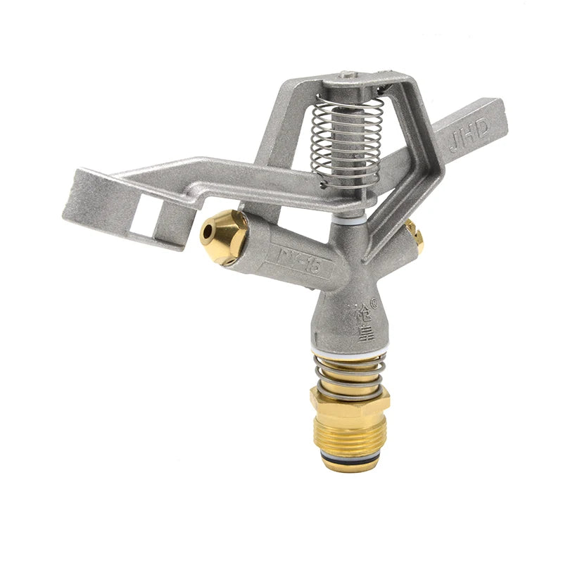 Agriculture Spray Irrigation System Aluminium Alloy and Brass Impact Sprinkler 15m Plastic Irrigation Sprinkler