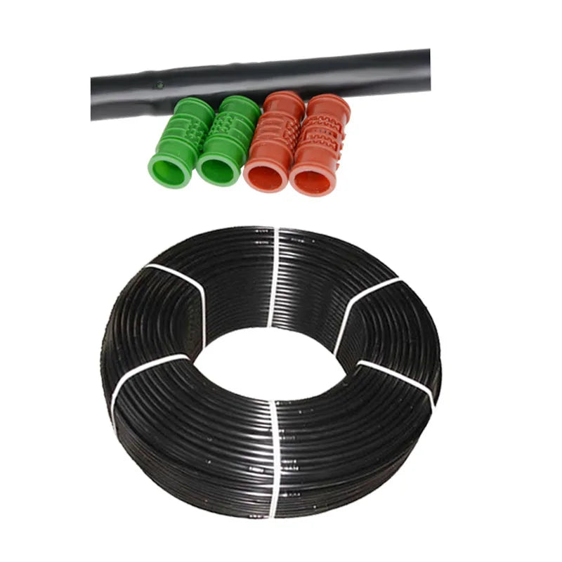 Custom 16mm Drip Irrigation Pipe 40cm Spacing 0.7 Mm Drip Pipe