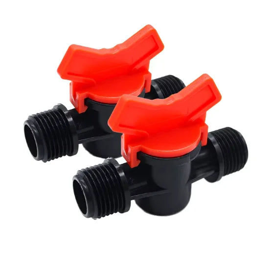 Greenhouse Garden Irrigation Plastic Drip Tape Connector Connects Water Hose Pipe Model Number for Convenient Irrigation