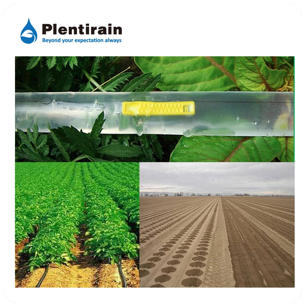 Competitive Price PE Drip Irrigation Pipe with Flatter Dripper