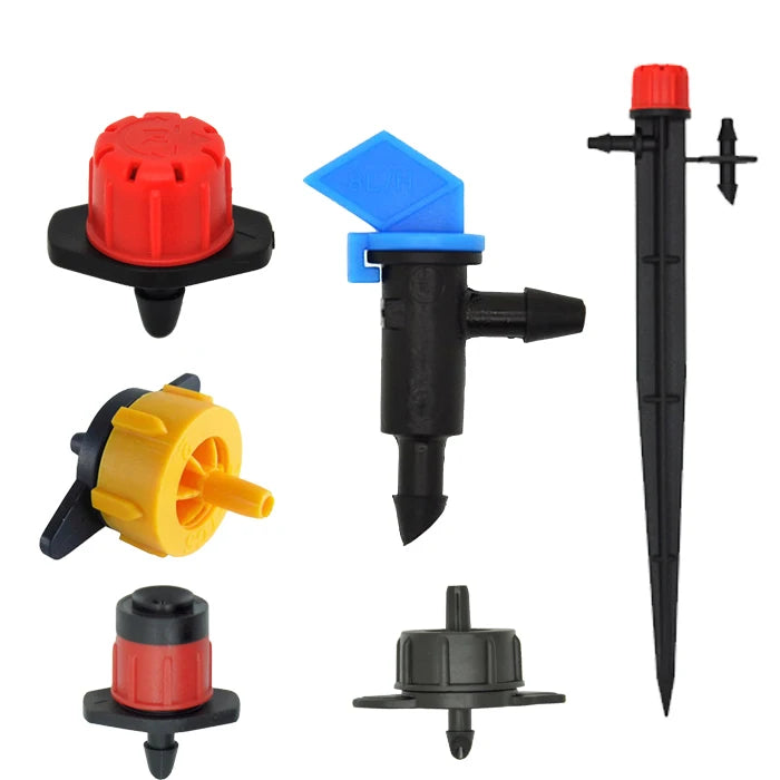 Greenhouse Self-Regulating Adjustable Dripper Garden Irrigation Kit Plastic Sprinkler for Farm